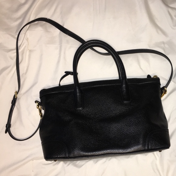 Ralph Lauren Black Leather Handbag - Picture 2 of 7